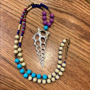 Handmade Shell & Bead Necklace